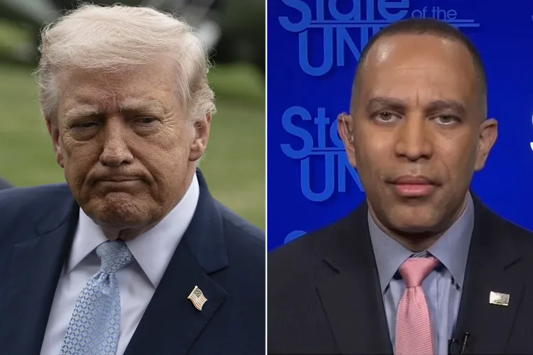"Shut Your Reckless Mouth": Hakeem Jeffries’ Brutal Warning to Trump — Is This the End of Civil Discourse?