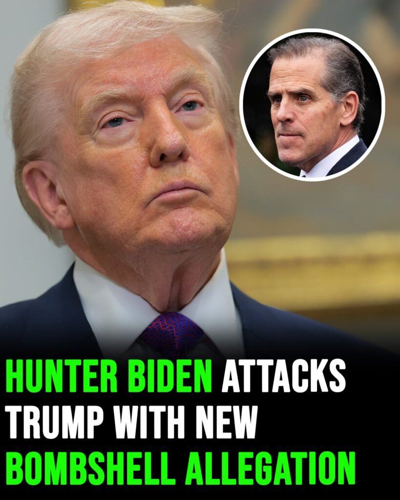 Hunter Biden attacks Trump with bombshell allegation