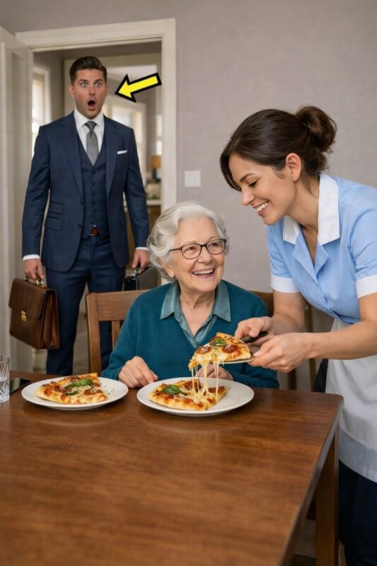 A Wealthy Man Pretended to Leave Town—What He Discovered About His Mother and the Maid Stunned Him