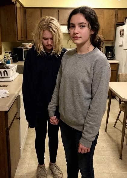 My 13-Year-Old Daughter Brought a Starving Classmate Home for Dinner – What Slipped Out of Her Backpack Made My Blood Run Cold
