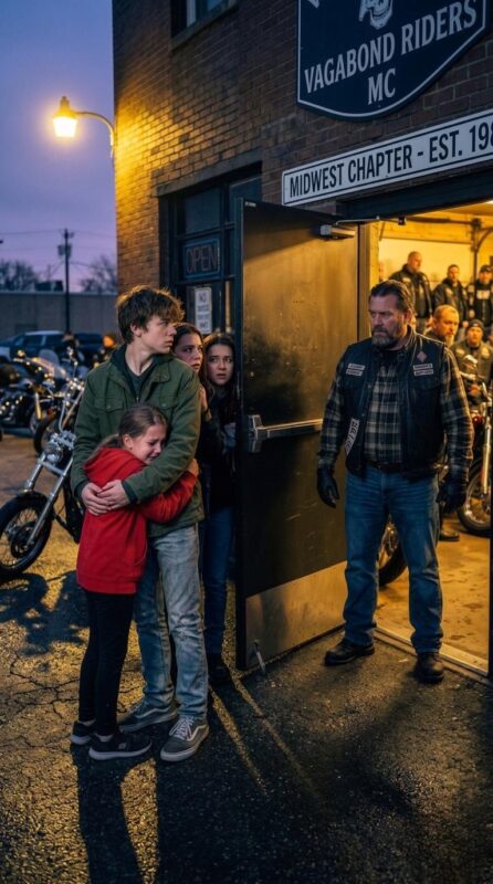 “16-Year-Old Knocks on Biker Clubhouse — The President’s Unexpected Move Shocked Everyone” - English