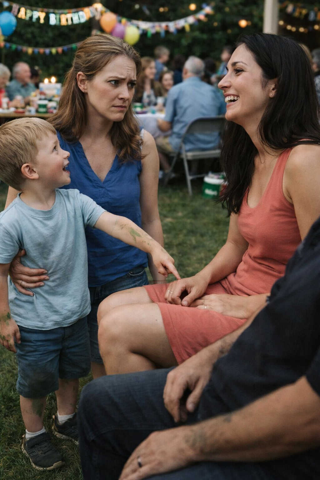 My 4-Year-Old Pointed at My Best Friend and Giggled, 'Dad's There' – I Laughed Until I Saw What He Was Pointing At