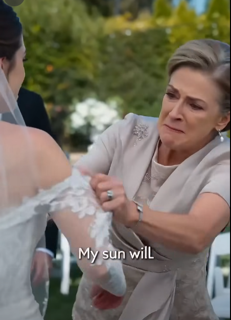 “His mother ripped the bride’s dress… then the hidden scar exposed everything.”