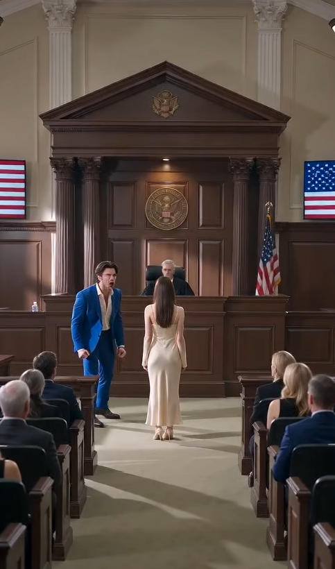 "My husband laughed as he walked into our divorce hearing with his mistress—until I took off my coat, and the courtroom realized the divorce was the least of his problems."