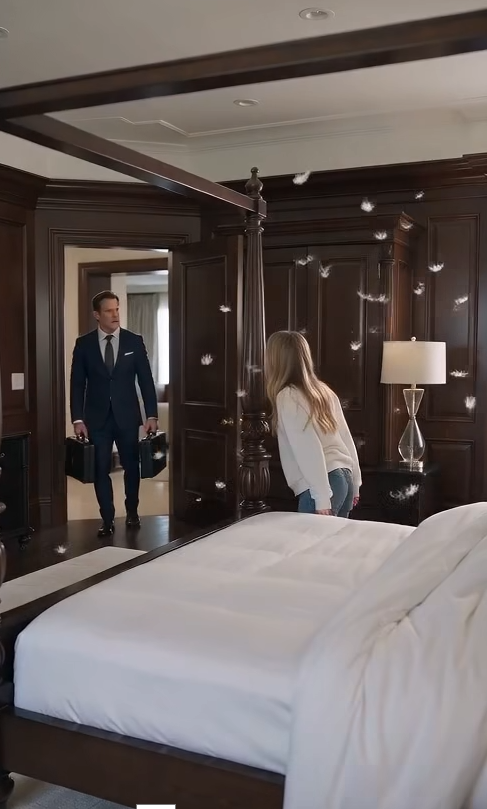 The mother slapped her daughter for walking into the room without knocking.  Sobbing uncontrollably, the little girl grabbed the expensive sofa throw and yanked it away with all her strength.  Then something completely unexpected happened.