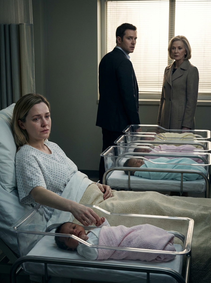“WE WILL NOT RAISE ANOTHER MAN’S CHILDREN” - My husband and his mother abandoned me and our five newborns in the hospital—but decades later, the truth they ran from, along with the evidence I saved, was about to rewrite everything they believed.