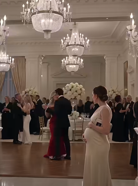 He Danced With His Mistress While His Pregnant Wife Watched, Then She Placed Her Wedding Ring in His Mother’s Hand and Disappeared