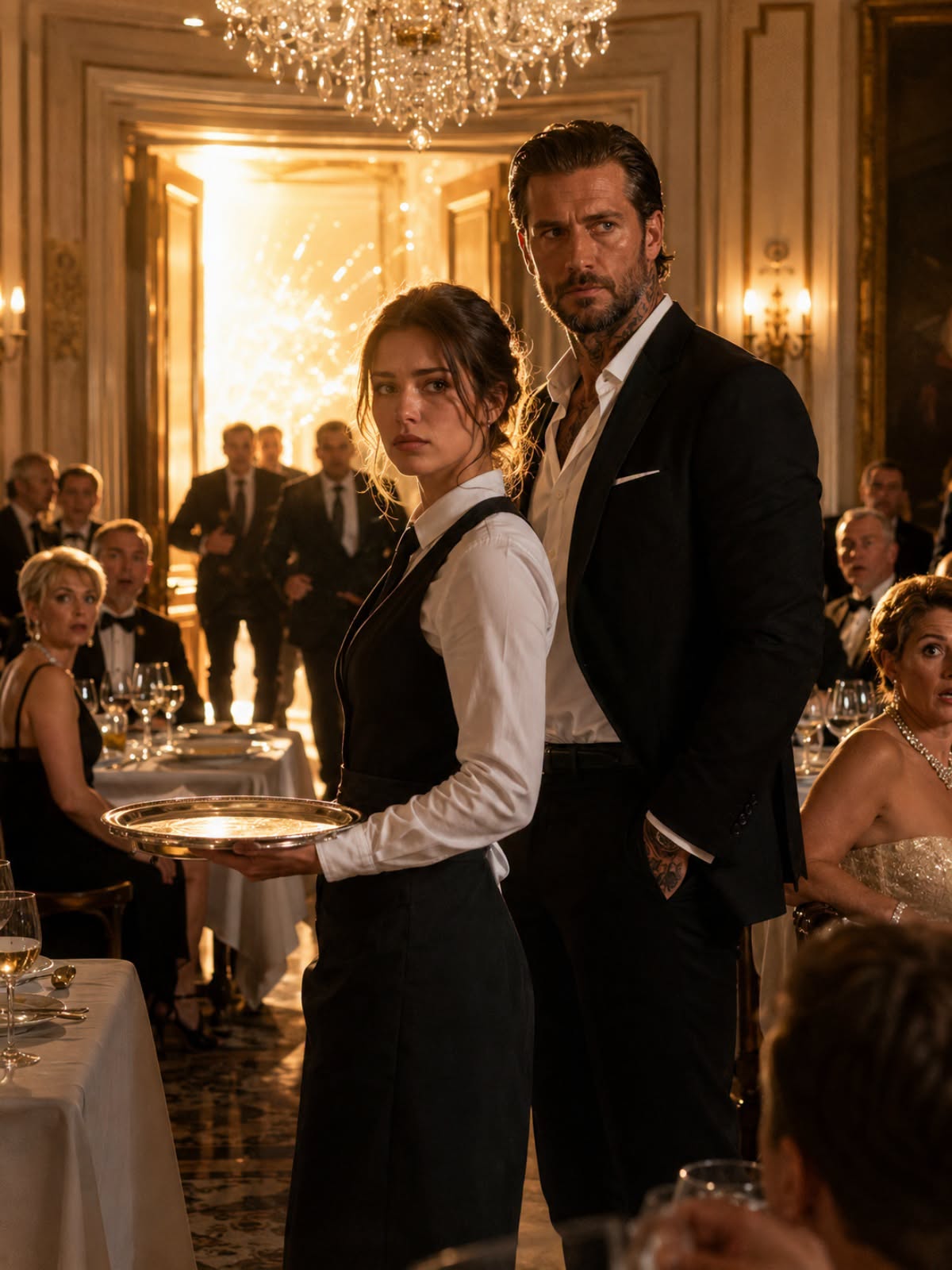 The Explosion Shook the Room—But She Didn’t Flinch, and the Mafia Boss Realized the Truth Too Late