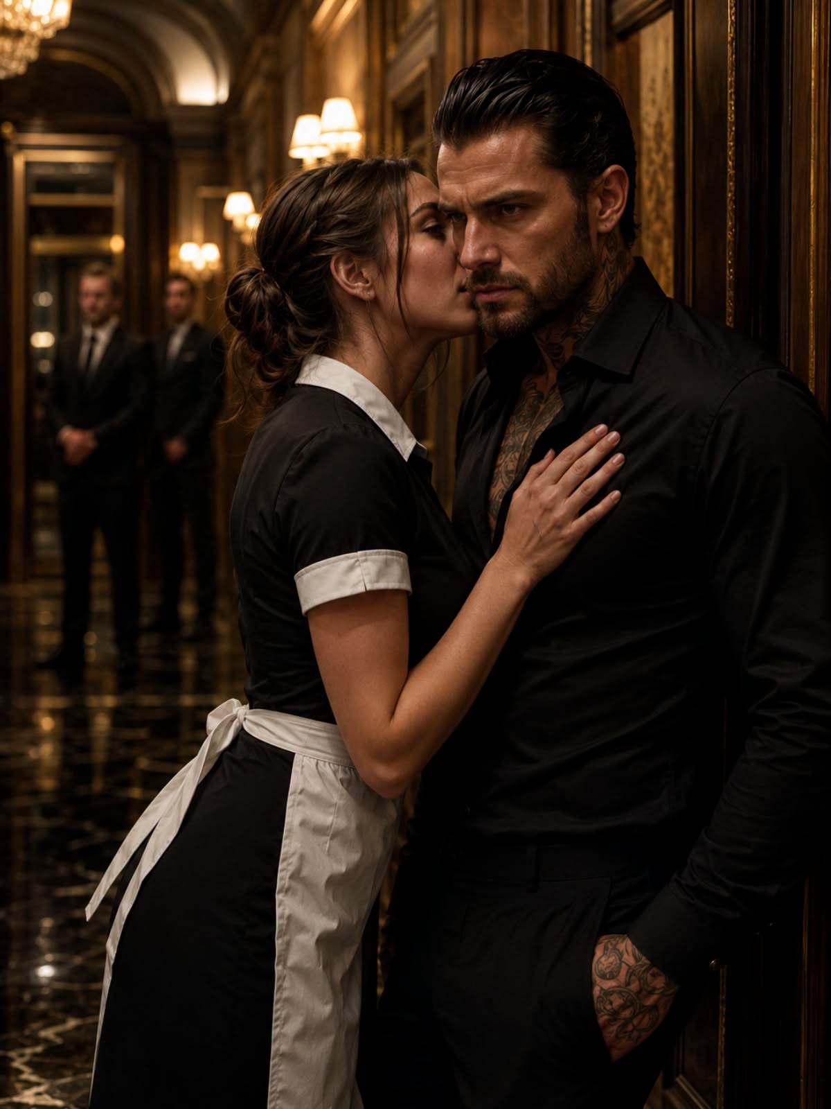 The Maid Whispered, “Stay Silent”—Then the Mafia Boss Came Home Early and Saw Everything