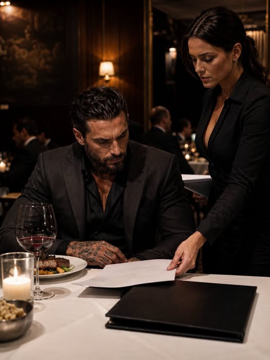 He Came in Secret, Thinking No One Recognized Him—Then the Waitress’s Note Changed Everything