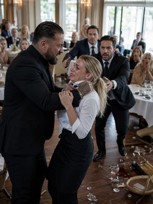 The Mafia Boss Accused the Waitress of Wearing His Late Wife’s Necklace—Then Her Answer Froze the Room