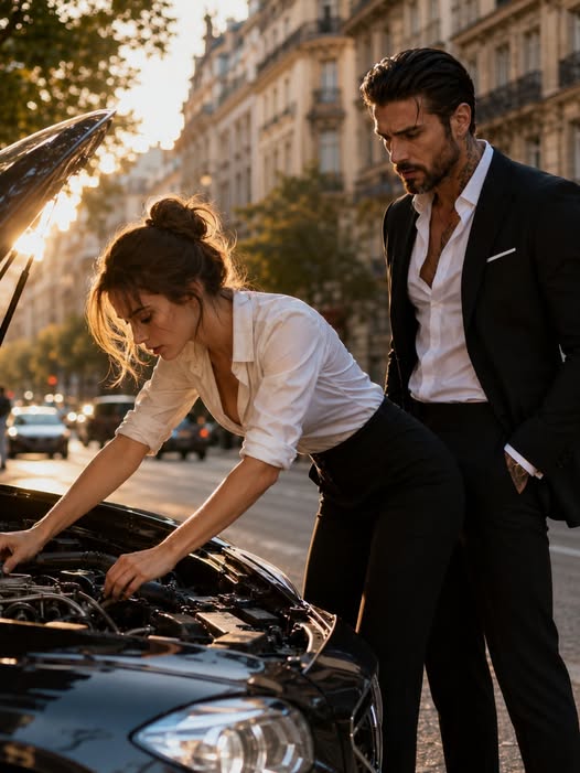 She Thought He Was Just a Man Stranded on the Road—Until the Mafia Boss Revealed Who He Was