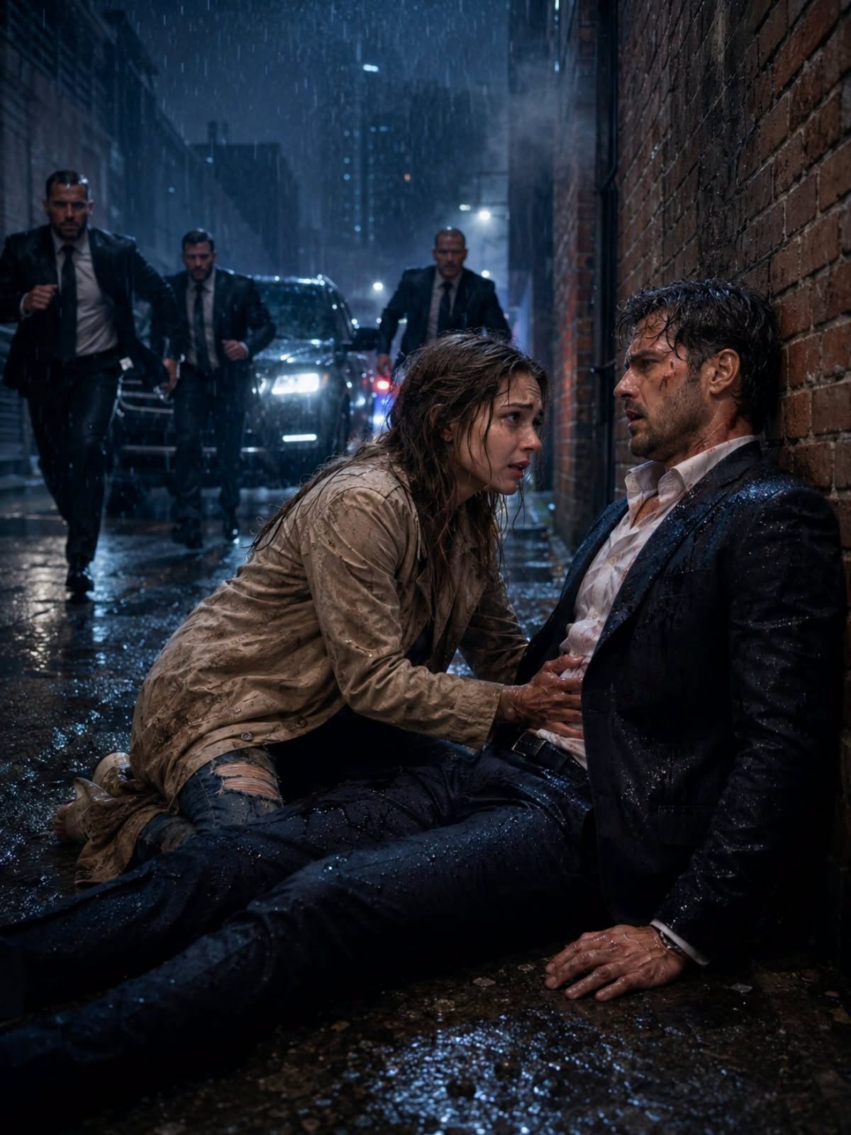 She Saved a Bleeding Stranger in a Dark Alley—By Morning, She Learned He Was the City’s Ruthless Mafia Boss
