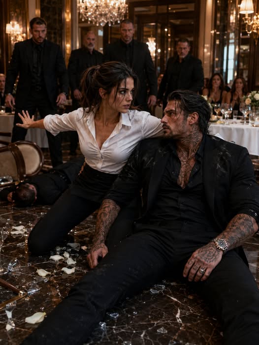 Everyone Froze as Gunmen Surrounded the Mafia Boss—Until the Waitress Did the One Thing No One Expected