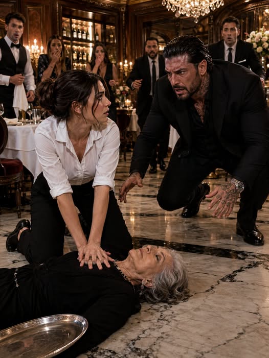 The Waitress Thought She Was Saving a Stranger—Then Learned She Had Saved the Mafia Boss’s Mother