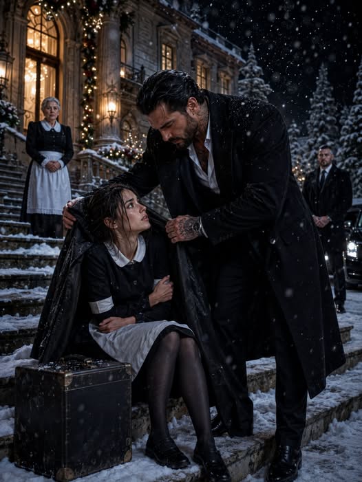 The Mafia Boss Found His Maid Freezing Outside on Christmas Night—Then His Next Decision Changed Everything