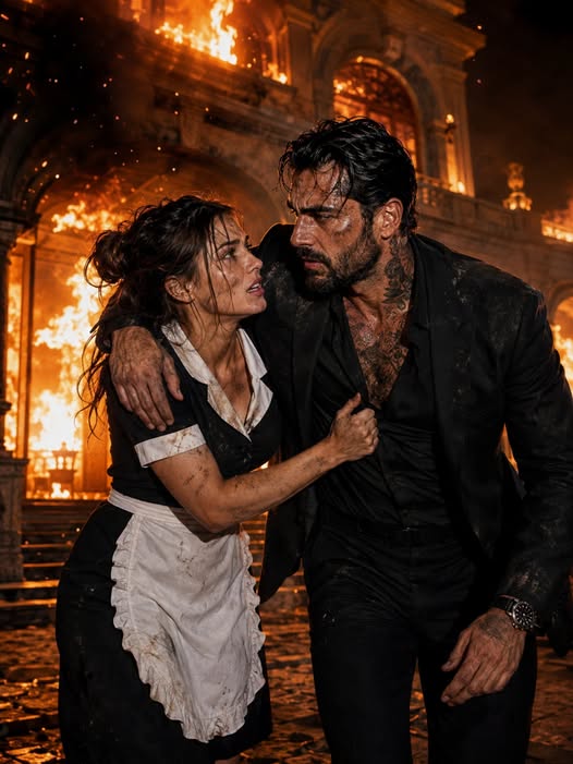 As the Mansion Burned, Everyone Ran for Their Lives—Except the Maid Who Saved the Mafia Boss