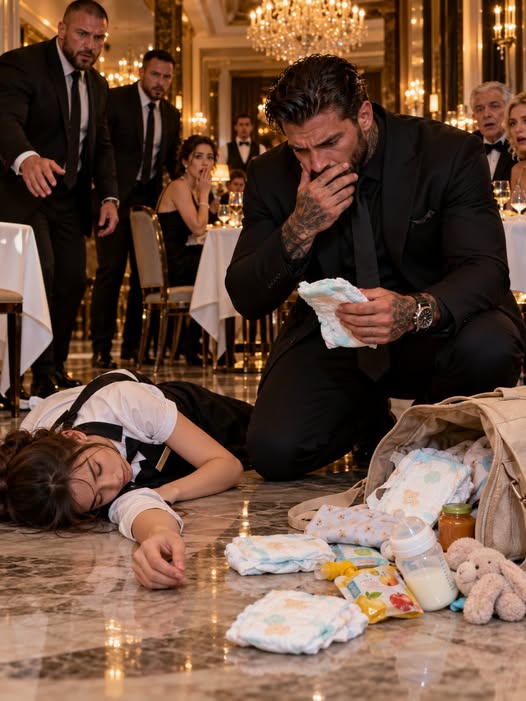 Everyone Panicked When She Collapsed—But the Mafia Boss Froze at What He Found in Her Bag