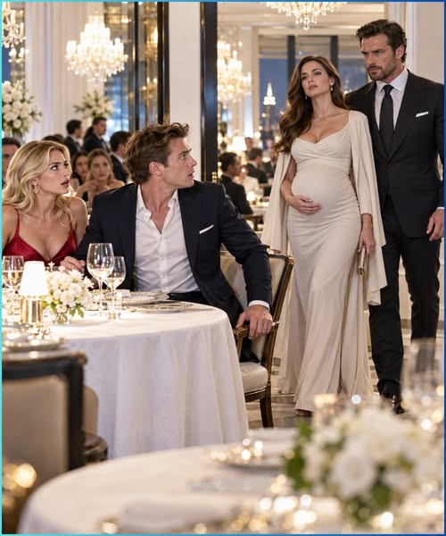 The first thing Nolan Pierce noticed was not his pregnant ex-wife. It was the silence…
