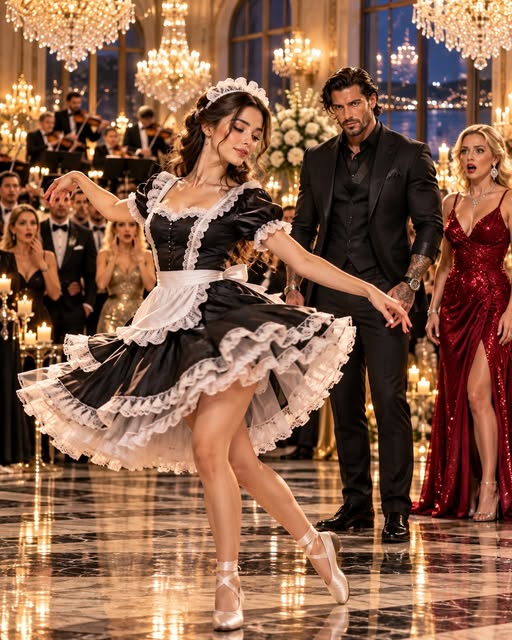 Maid dances for mafia boss in Manhattan ballroom