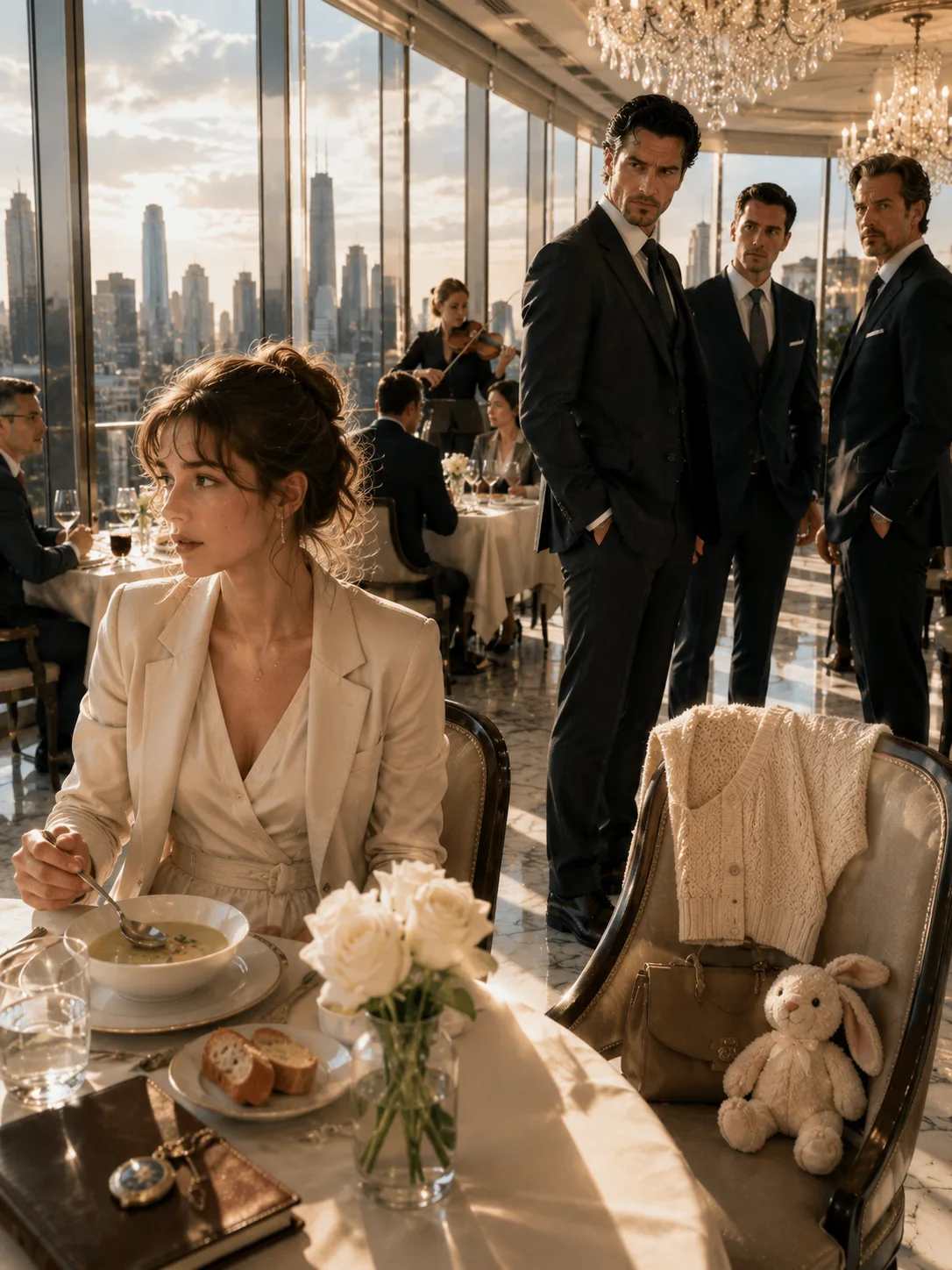 One Glance at the Single Mom Dining Alone Made the Mafia Boss Ask, “Who Is She?” Spotlight8