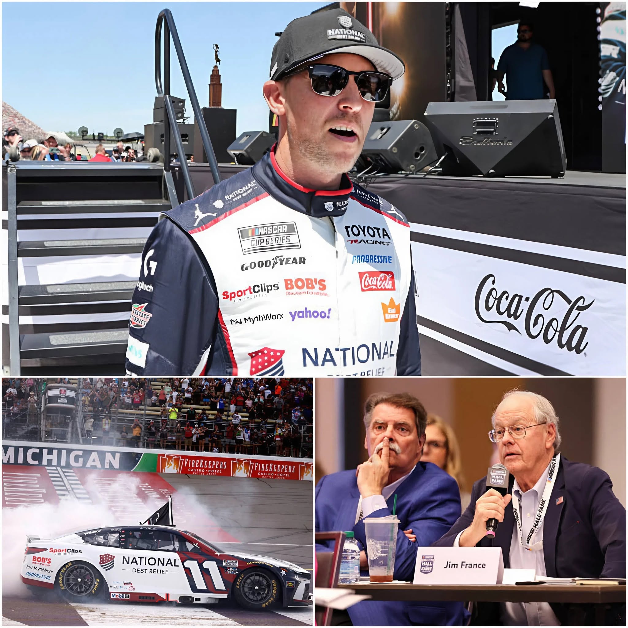🚨🏁 HOT NEWS: After two days of investigation, NASCAR has officially announced the results regarding Denny Hamlin’s car and engine at the FireKeepers Casino 400.