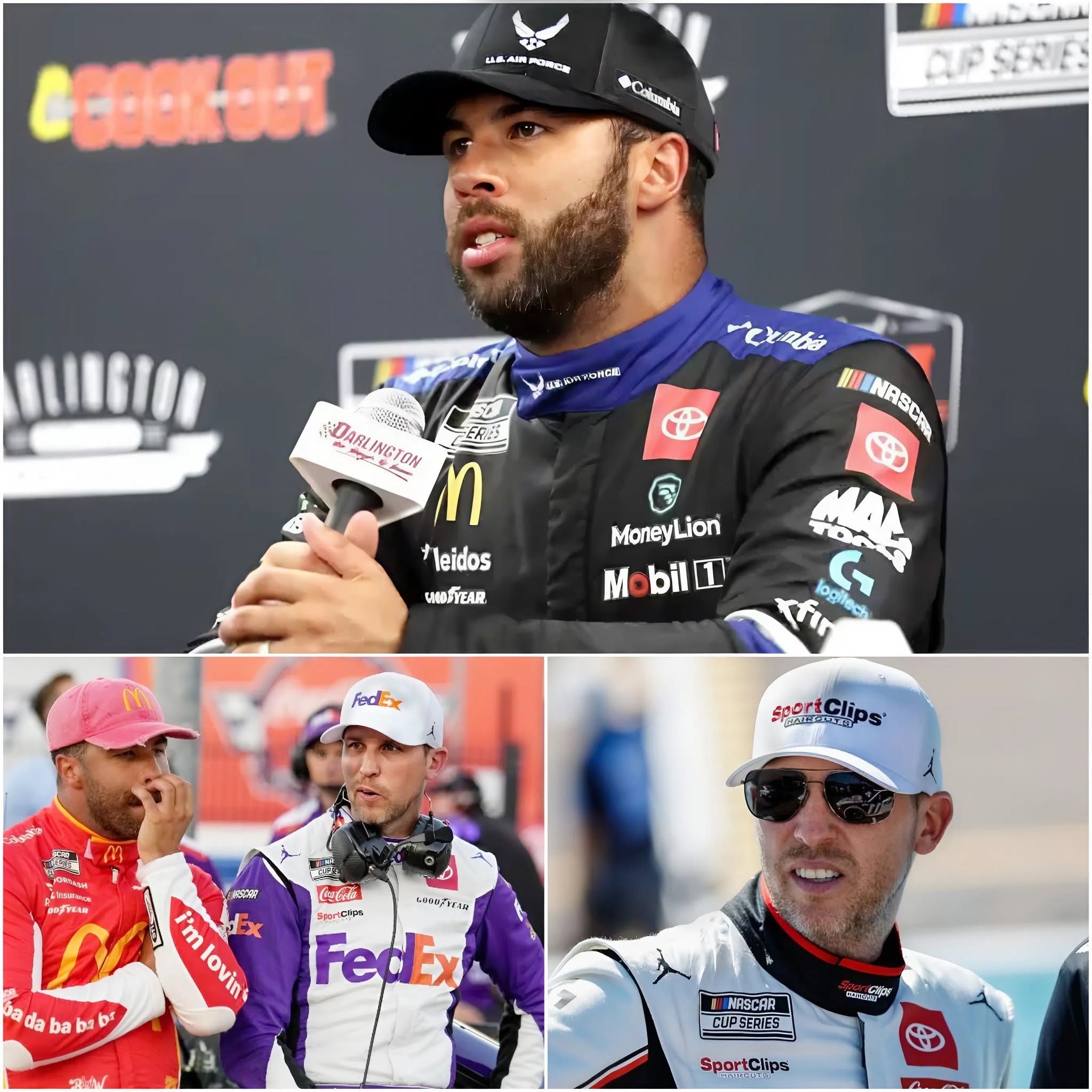 ⚠️💥 “EVEN IF HE IS A LEGEND, IT DOESN’T MEAN HE DESERVES EVERYTHING…” — Bubba Wallace is reportedly said to have released a private video recording of a conversation between him and Denny Hamlin, revealing what he describes as “the true side” of Denny.