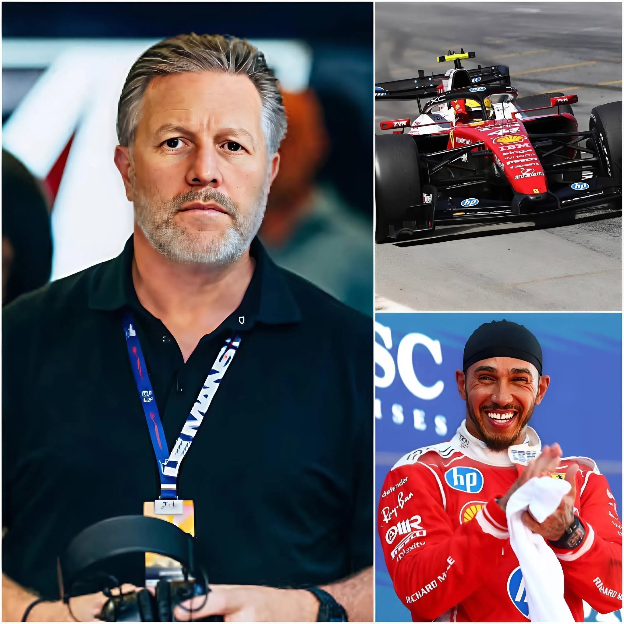 “SOMETHING HERE DOESN’T ADD UP!” 🏁 Zak Brown has raised serious questions about Lewis Hamilton’s performance following his controversial victory in Barcelona.