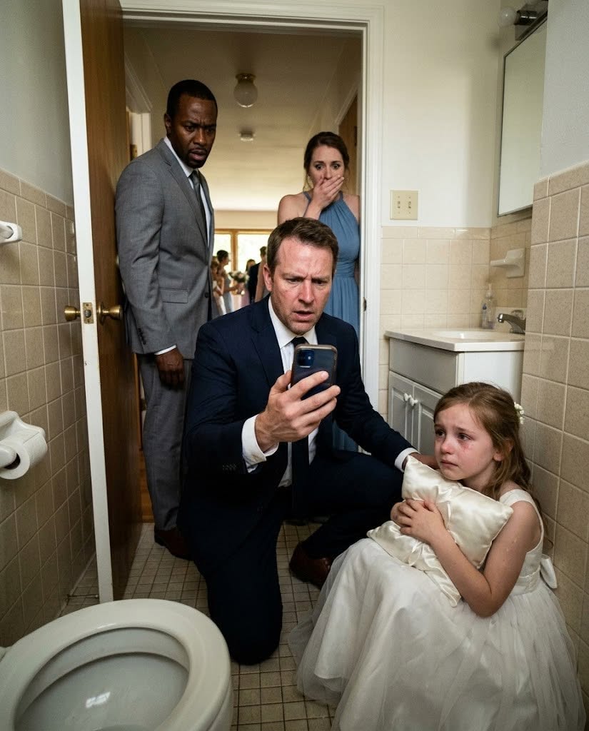 My daughter vanished three minutes before I was supposed to marry the woman standing under a rose-covered arch in my backyard.