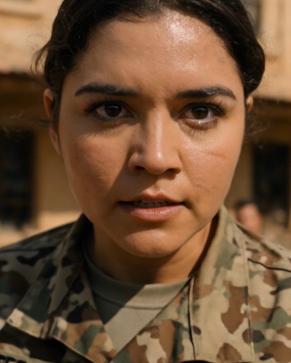 The fight ended in seconds, but the look on her face told a much darker story.