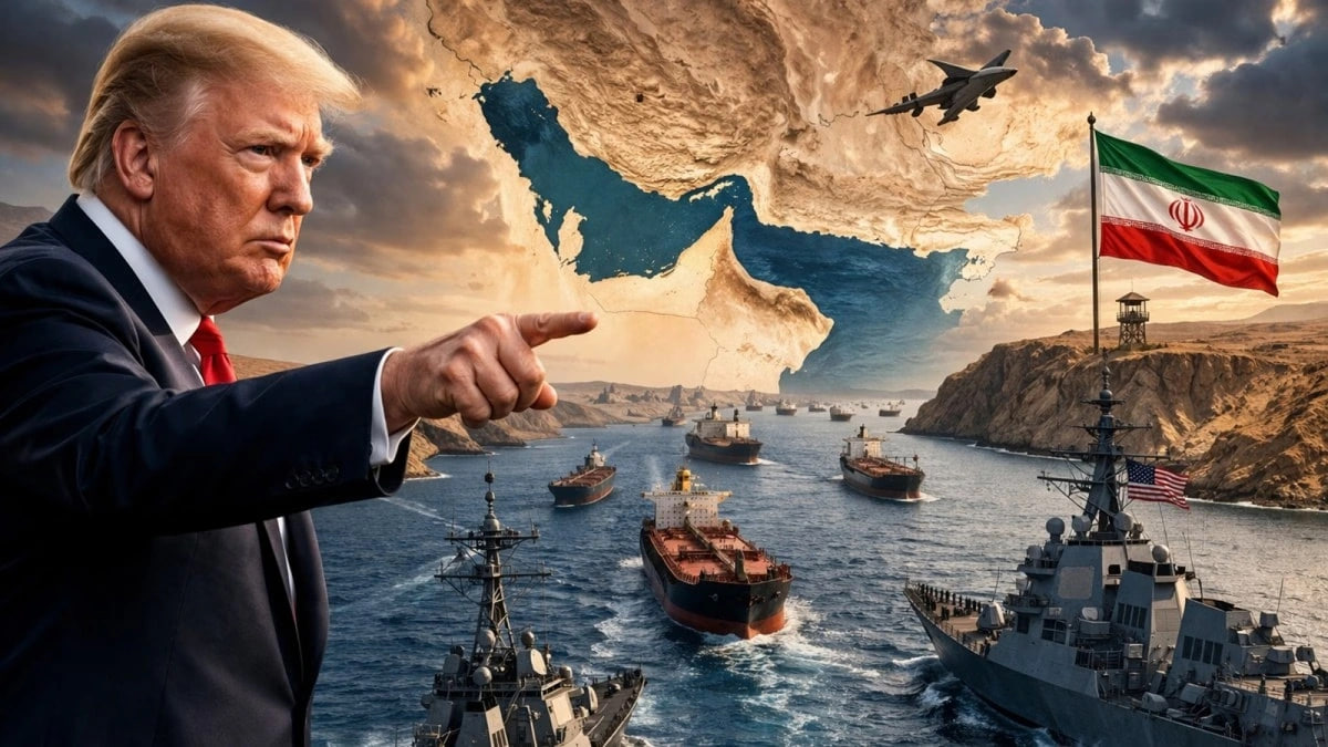 “TRUMP DRAWS A NEW RED LINE” — U.S. Fires on Iranian-Flagged Vessel as Explosive Ultimatum Raises Fears of Major Conflict
