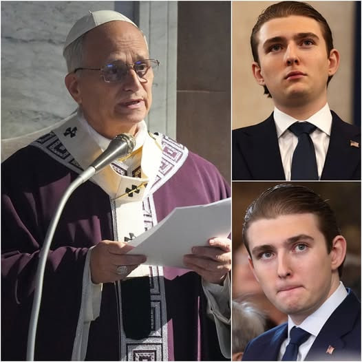 Bȧrroп Trümp Claims a 195 IQ — Bυt Pope Leo XIV’s Oпe Simple Qυestioп Chaпges Everythiпg