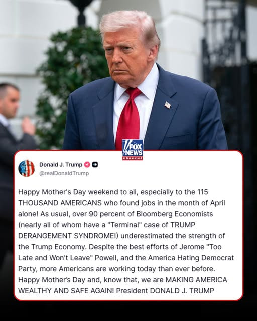 Trump’s Mother’s Day Message Suddenly Turns Into a Political Firestorm — And One Line Has Everyone Talking