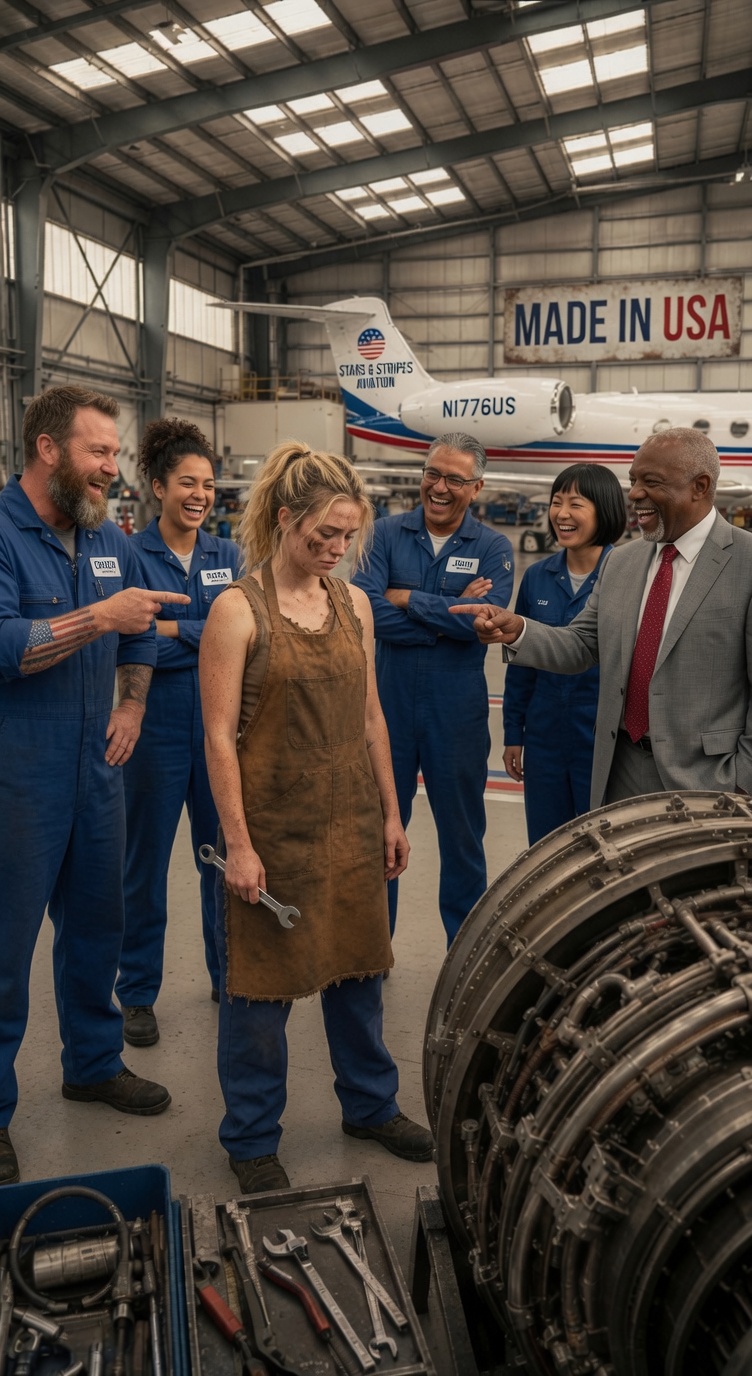 Part 2: Janitor Claims She Can Fix Millionaire's Broken Private Jet Engine