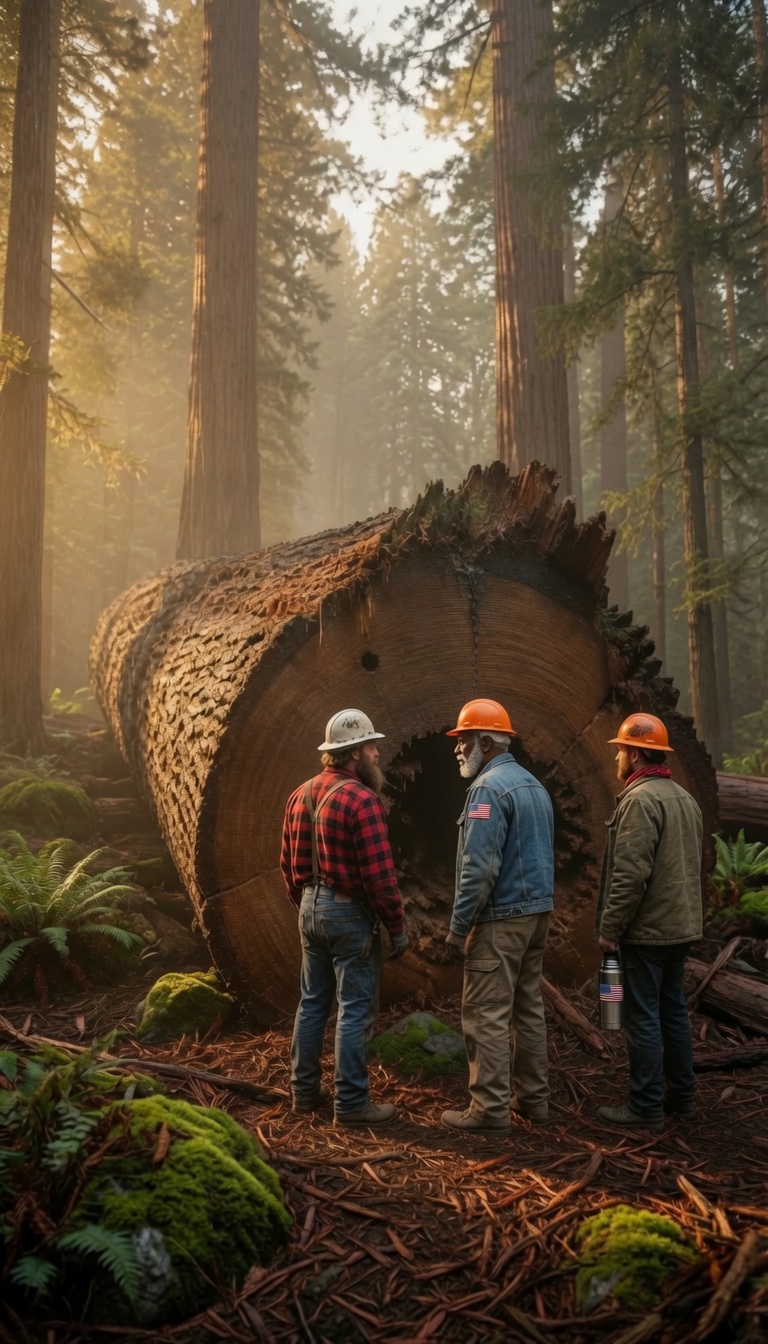 Part 2: Loggers Cut Down Giant Tree And Discover Something Impossible Inside