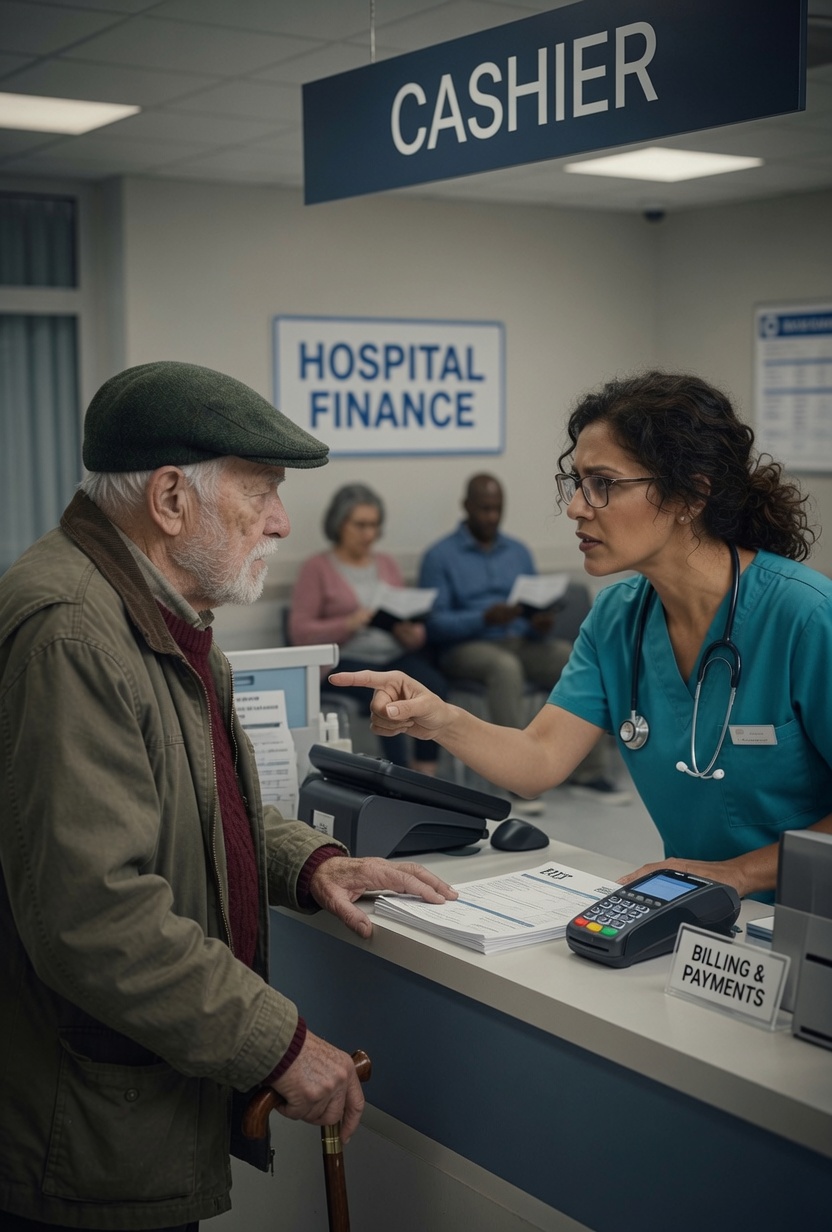 Part 2: Nurse Humiliates Elderly Visitor Before Chief Doctor Suddenly Arrives There