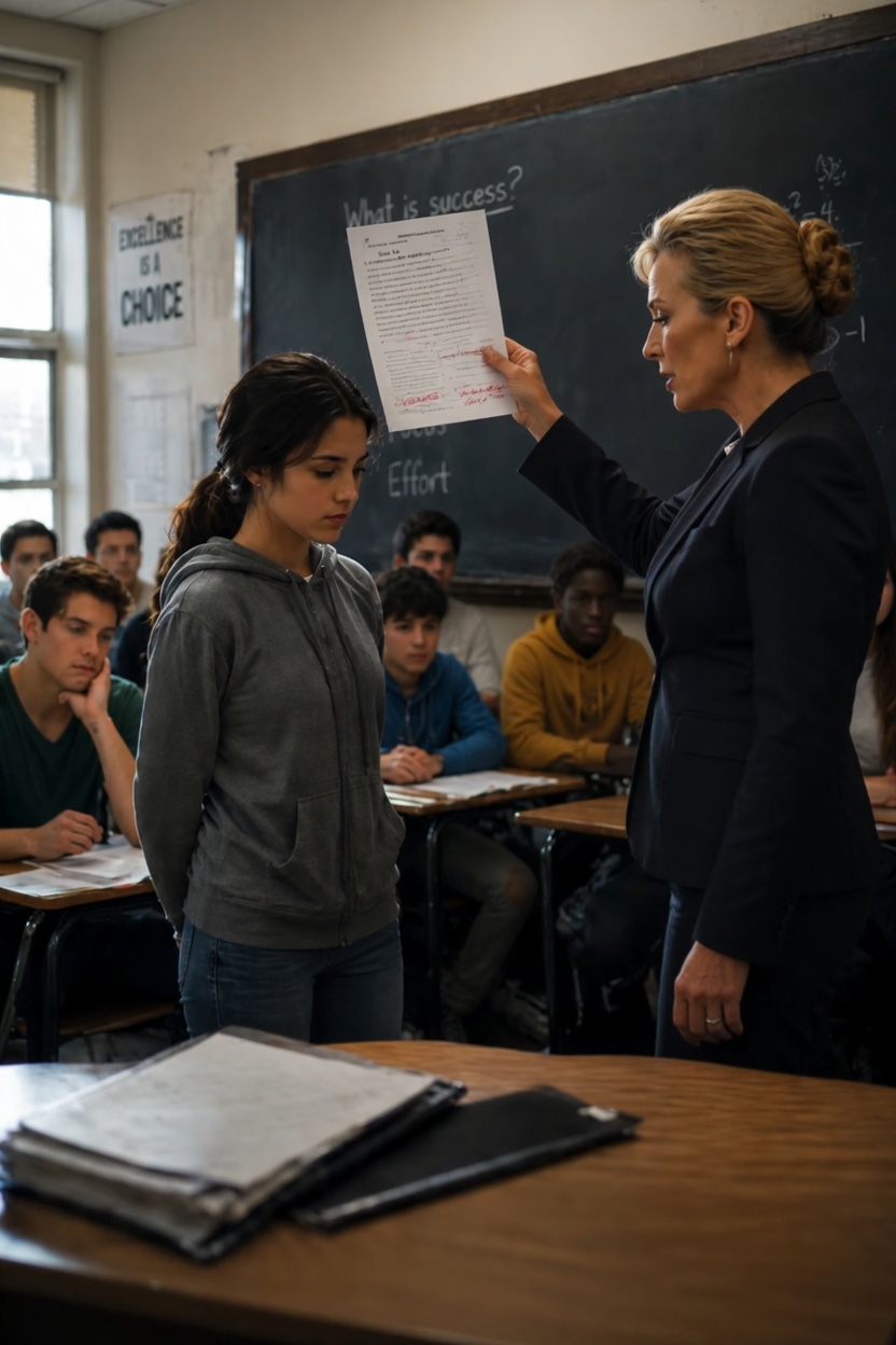 Part 2: Strict Teacher Slapped Quiet Girl And Faced Unexpected Visitor
