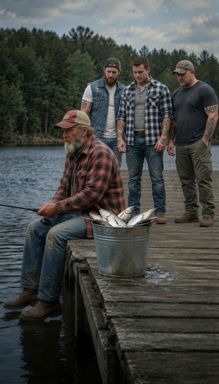 Part 2: Three Bullies Threatened Old Fisherman Beside Lake, Then Regretted Everything