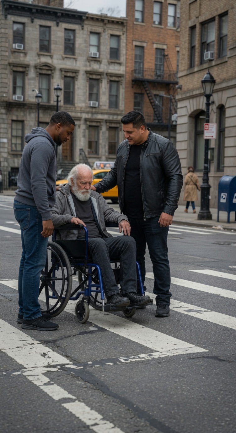 Part 2: Two Bullies Threatened A Disabled Elderly Beggar — Until A Mysterious Stranger Stepped In