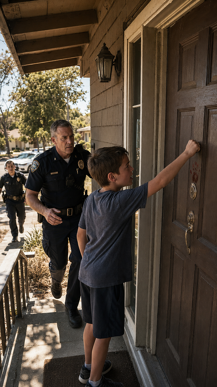 A Child’s Desperate Cries Awakened the Courage Within an Officer