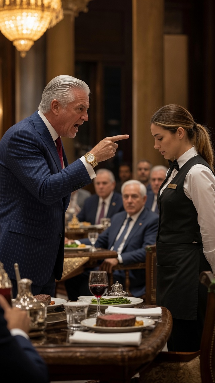 A Humiliated Waitress Revealed The Truth At A Powerful Dinner