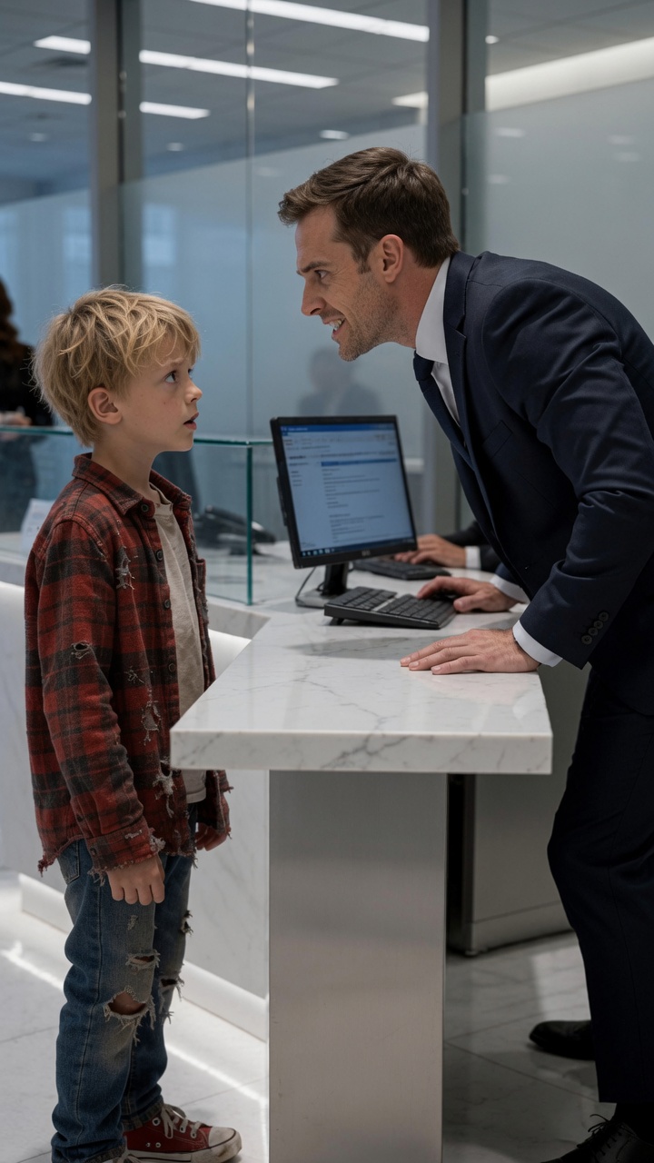 Bank Employee Mocked Homeless Boy Until Screen Revealed Incredible Hidden Truth Instantly