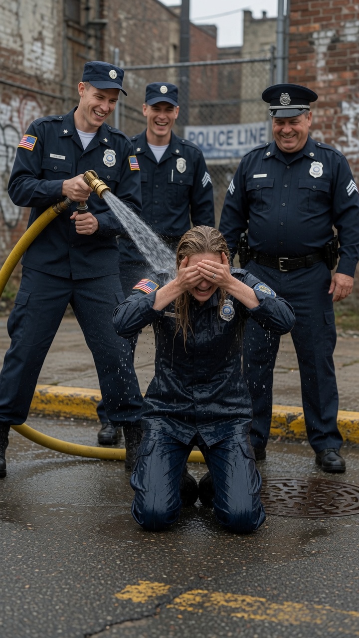 Officers Sprayed Cold Water and Mocked the Kneeling Woman Before Discovering Her Hidden Power
