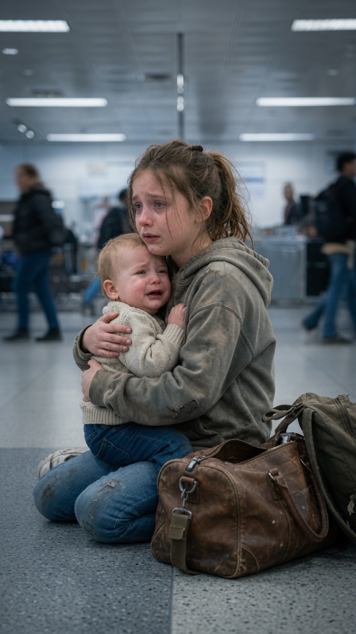 Part 2: Abandoned Airport Girl Held Baby Until Millionaire Recognized Her Father's Secret Jacket