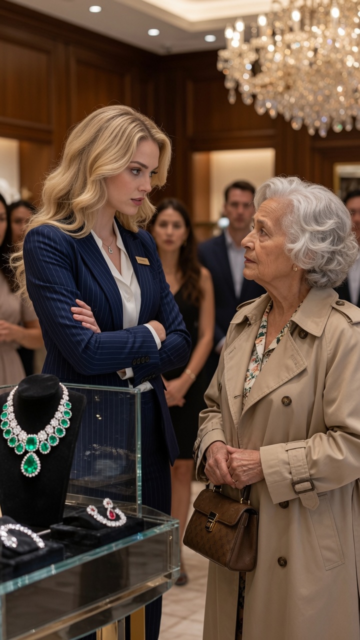 Part 2: Arrogant Jewelry Saleswoman Mocks Poor Elderly Woman—then The Manager Bows Before Her