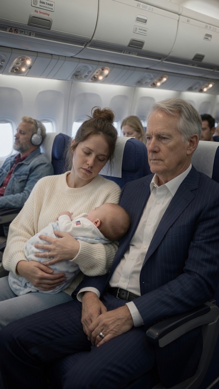 Part 2: Flight Turned Emotional After Exhausted Mother Received Unexpected Compassion From Stranger Nearby