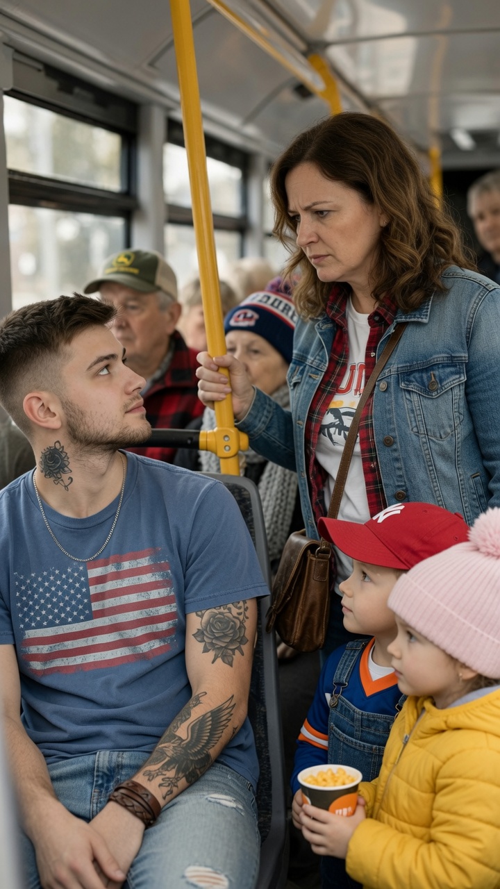 Part 2: Mother Humiliated Tattooed Stranger Until His Secret Silenced Everyone Onboard Forever