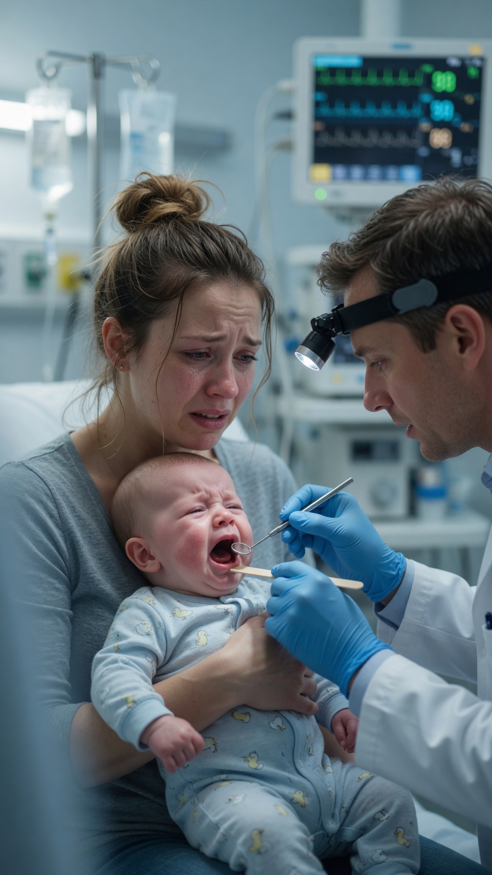 Part 2: Mother Rushed Hospital After Discovering Strange Dark Spot Inside Child's Mouth Suddenly