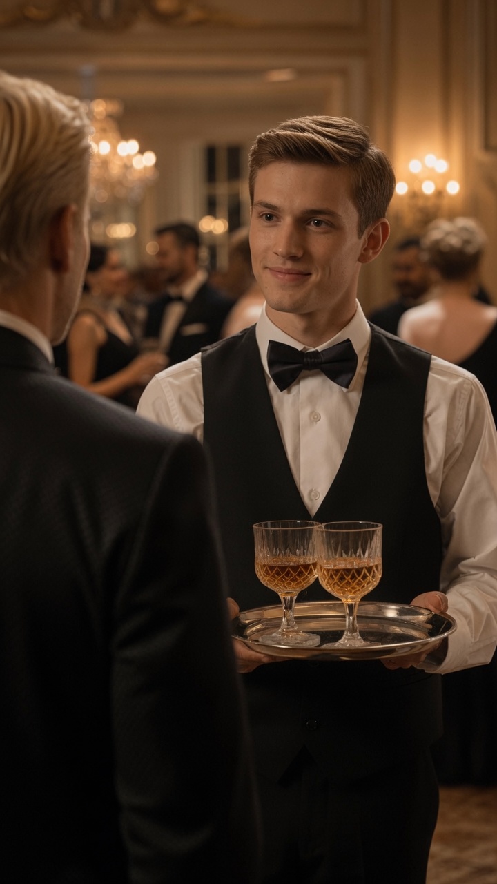 Part 2: The Millionaire Mocked the Waiter… But the First Piano Note Silenced the Entire Ballroom