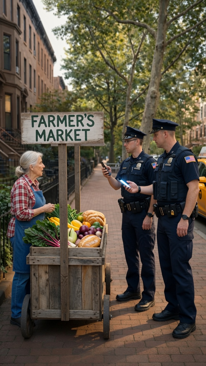 Police Confiscated Elderly Woman's Vegetable Stall Then Everyone Froze Speechless